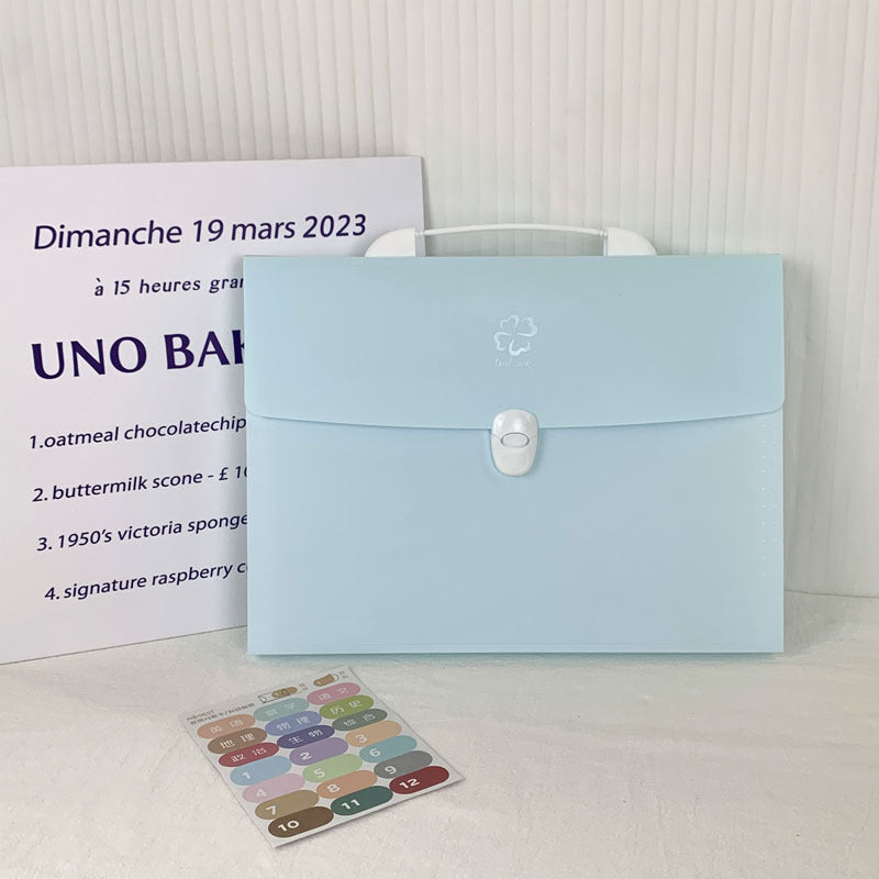 Large Capacity A4 Accordion File Folder for Documents