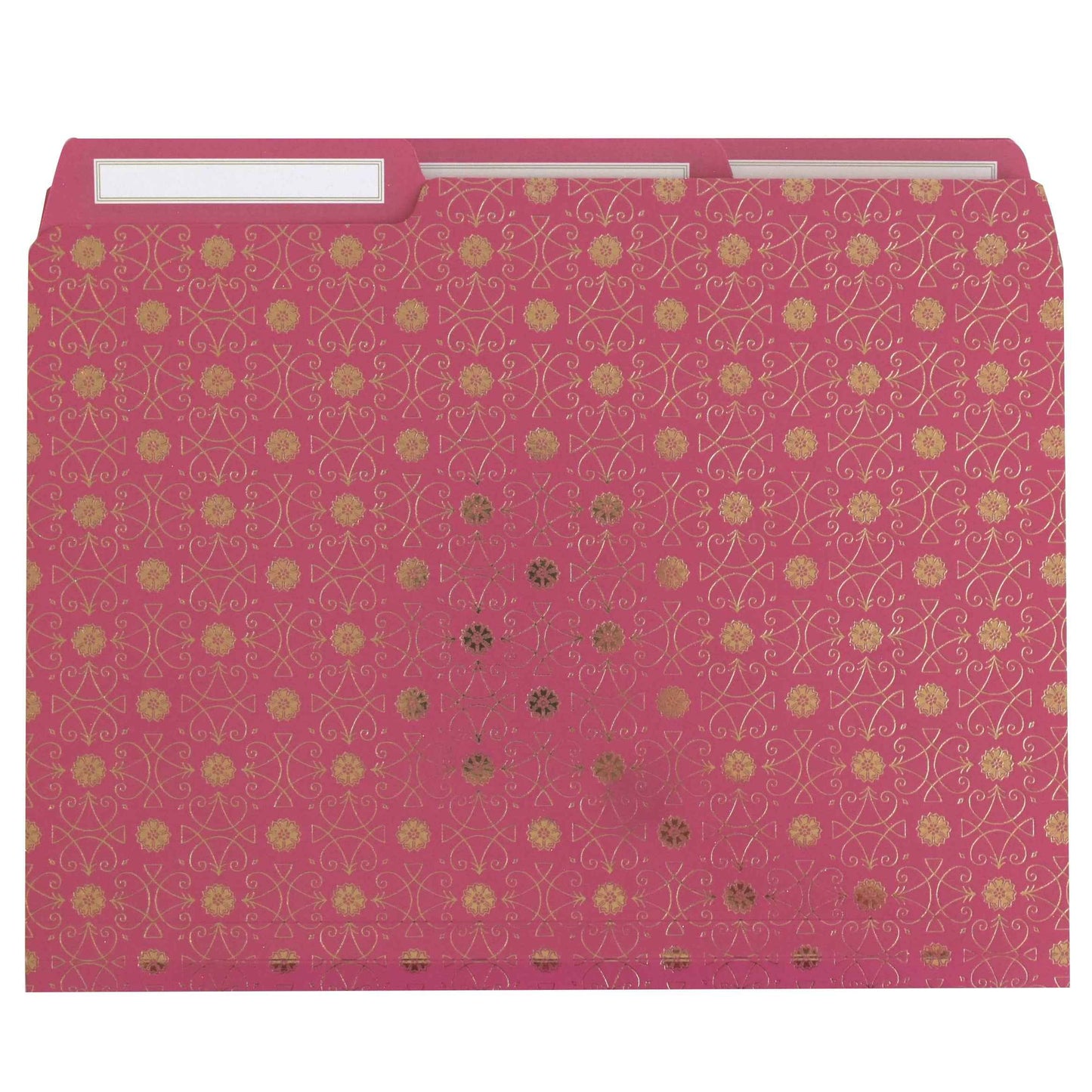 Pink File Folders