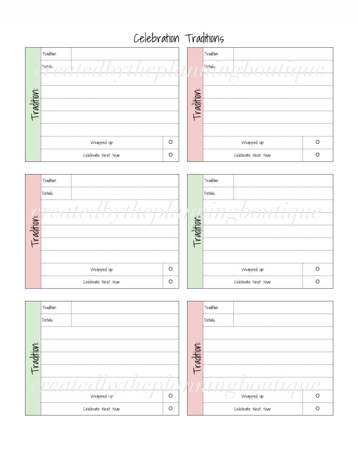 2026 Christmas Planner