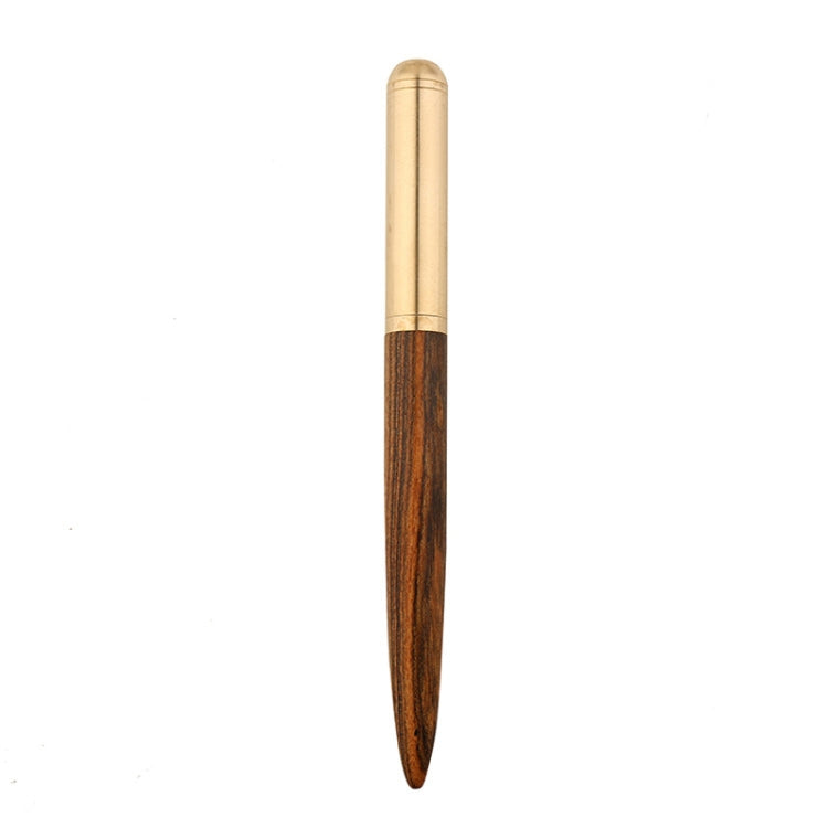 Luxury Wood Fountain Pen School Office Writing Ink Pen Stationery Gifts Supplies(Wenge wood )