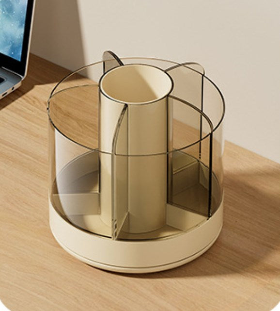 Detachable Rotating Pen Holder for Kids' Desk Storage