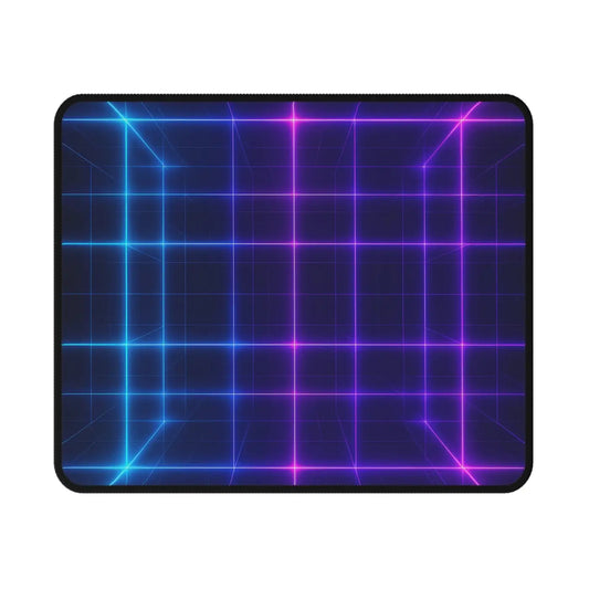 Retro Grid Mouse Pad - Premium Retro Mouse Mat - DipaliZ
