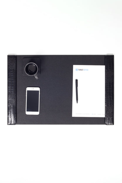 Executive Desk Desk With Vertical Embossed 23.6x15.7inc