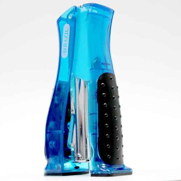 Compact Stand-Up Standard (26/6) Stapler w/ 500 Ct. Staples - Random Color