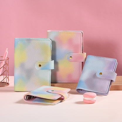 Color Changing Tie Dye Loose-leaf Notebook and Planner