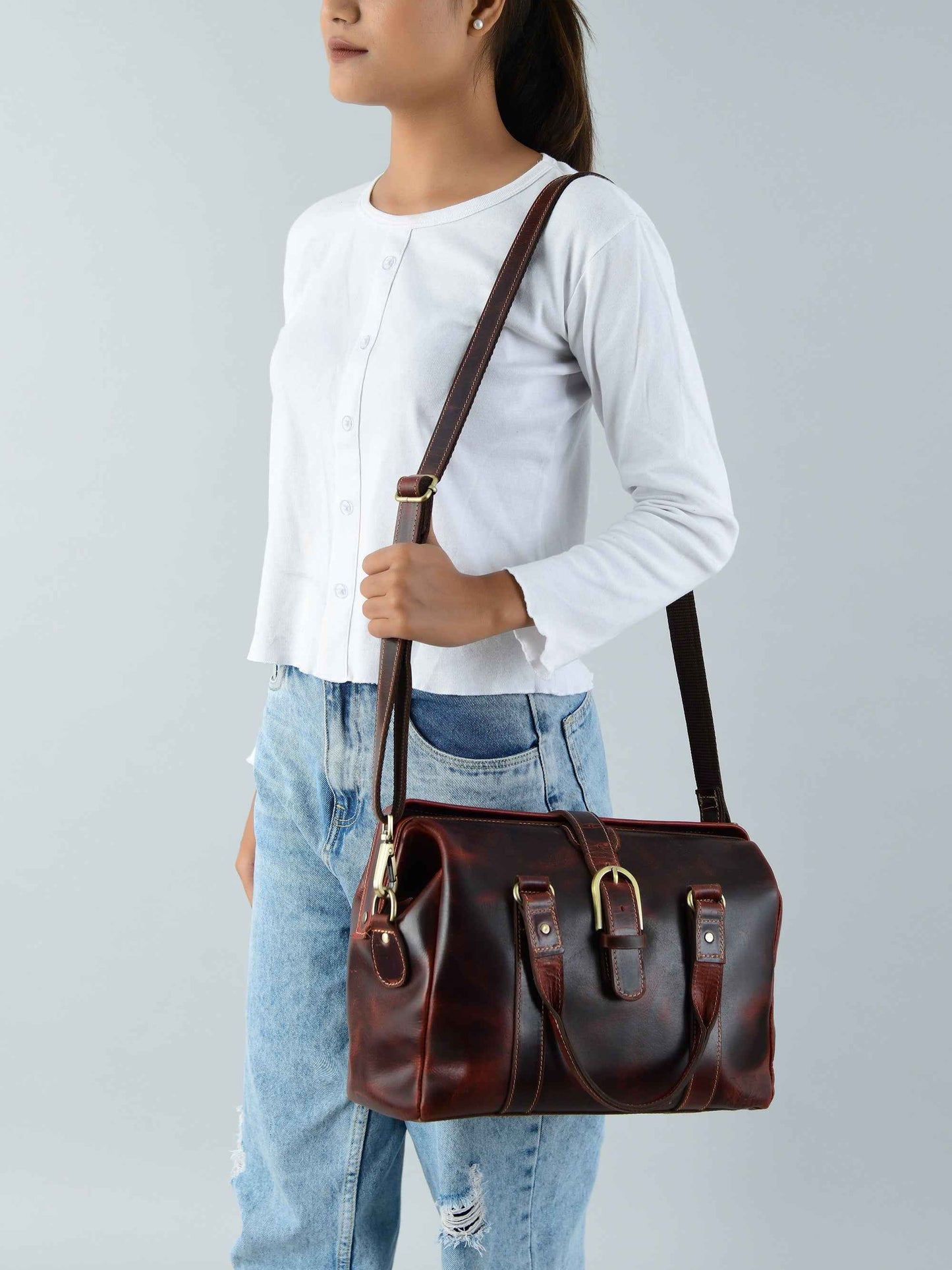 Wineberry Chic Handbag