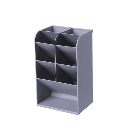 Large Capacity 13-Grid Multi-Functional Pen Holder