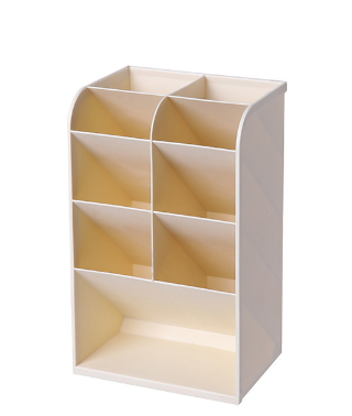 Large Capacity 13-Grid Multi-Functional Pen Holder