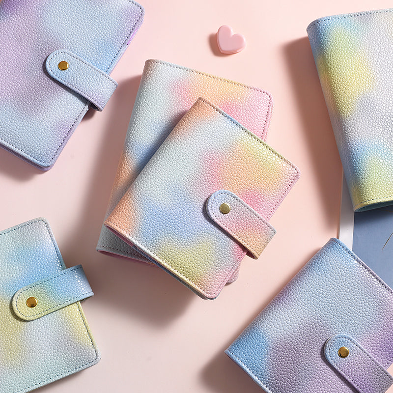 Color Changing Tie Dye Loose-leaf Notebook and Planner