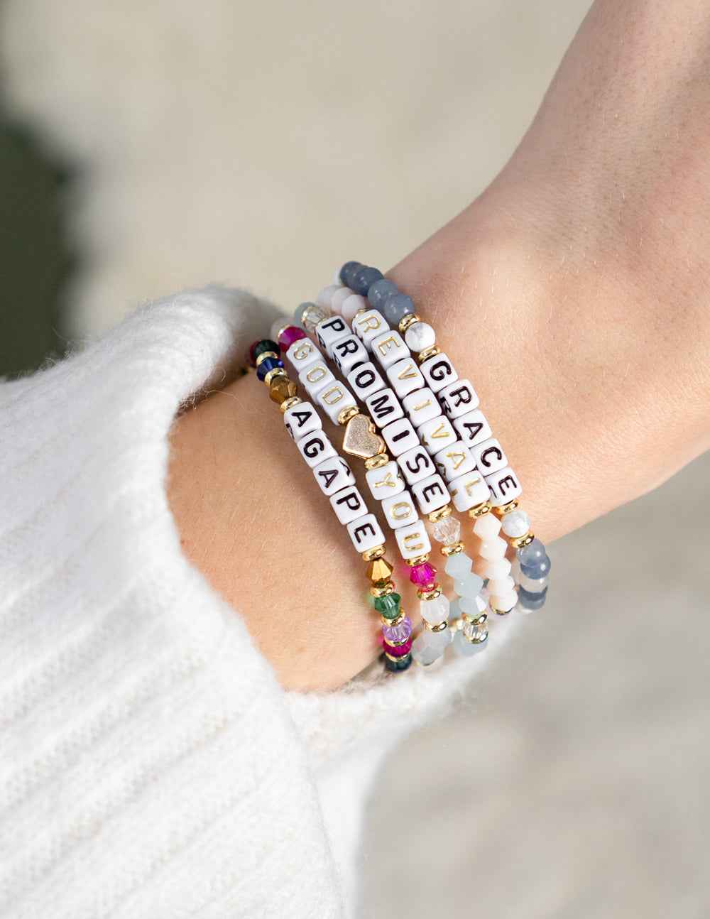 Revival Letter Bracelet