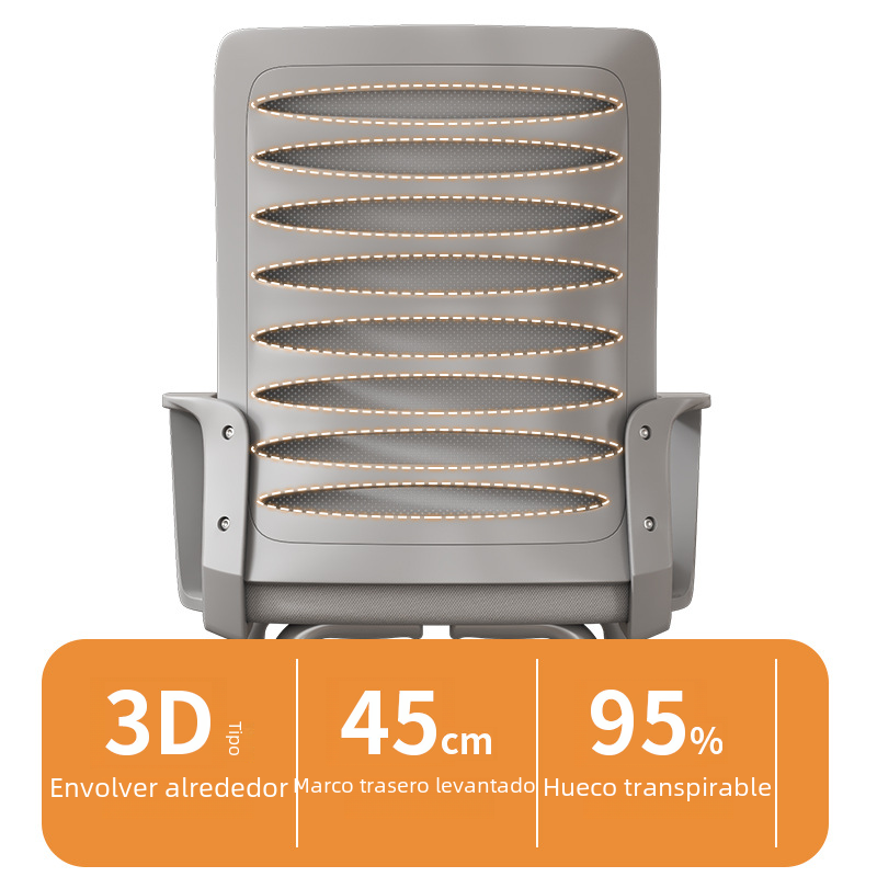 Durable Office Chair with Backrest for Home Use