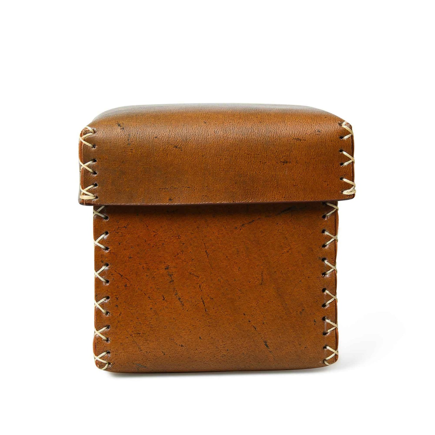 Multi Utility Leather Storage Box
