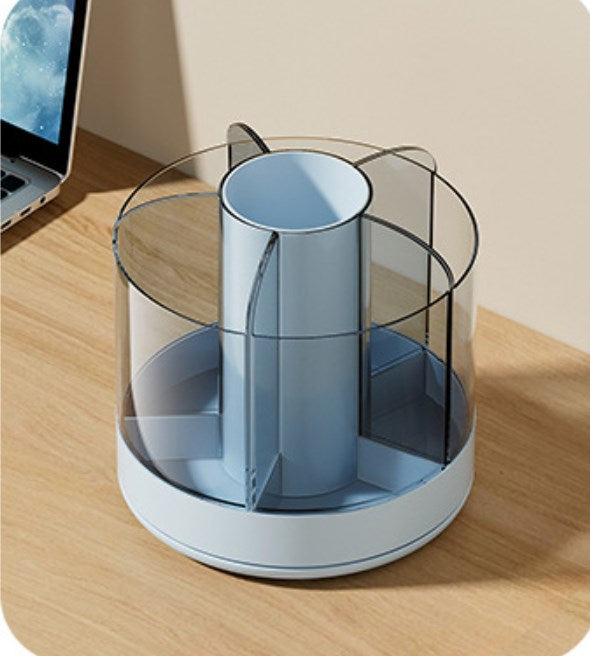 Detachable Rotating Pen Holder for Kids' Desk Storage