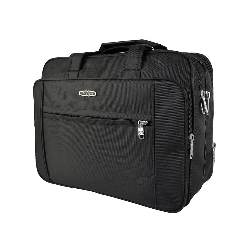 Men's Oxford Cloth Laptop Bag - 17-Inch Shoulder Tote