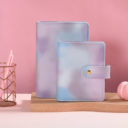 Color Changing Tie Dye Loose-leaf Notebook and Planner