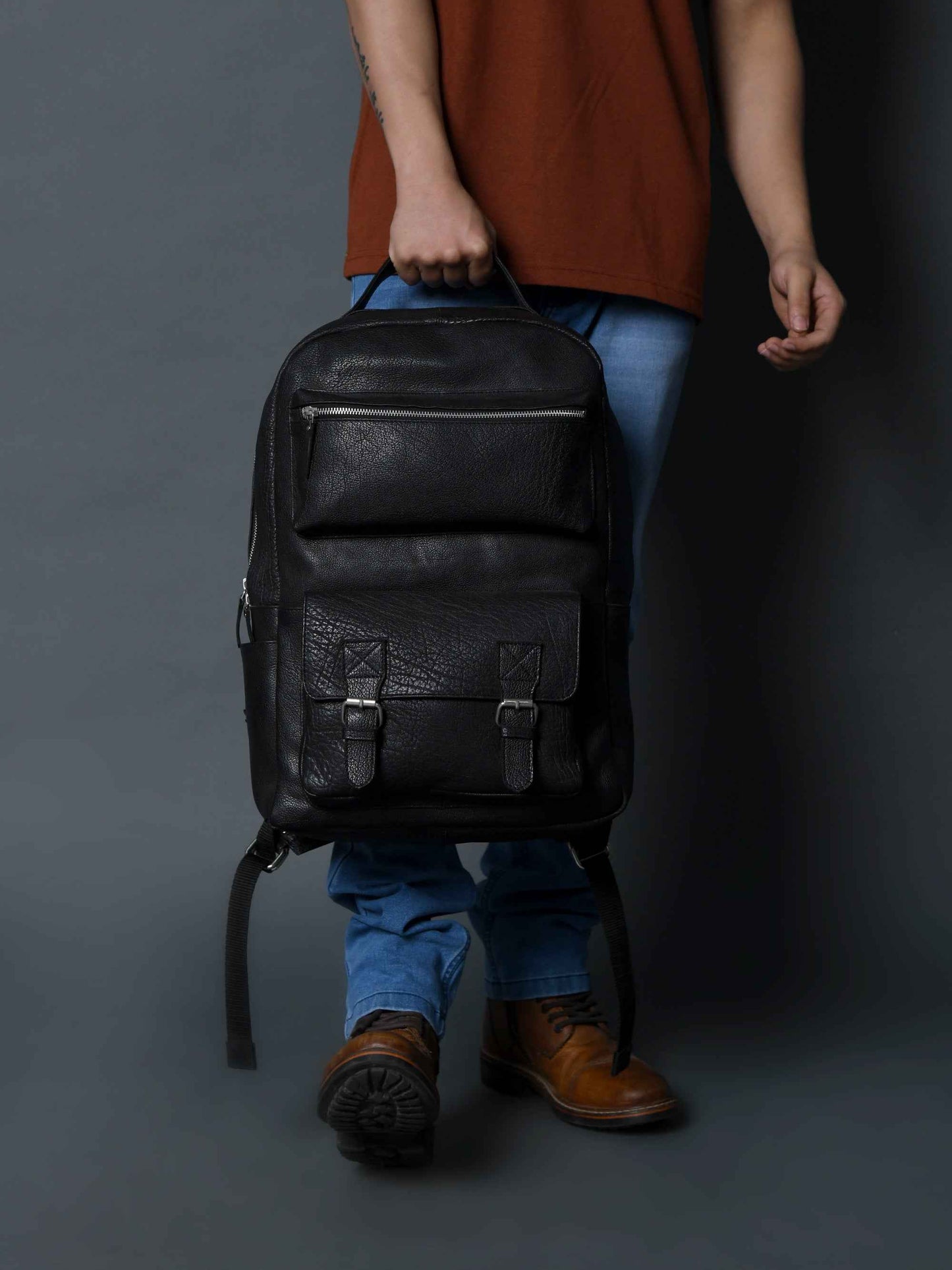 NoirTrek Leather Backpack 2.0