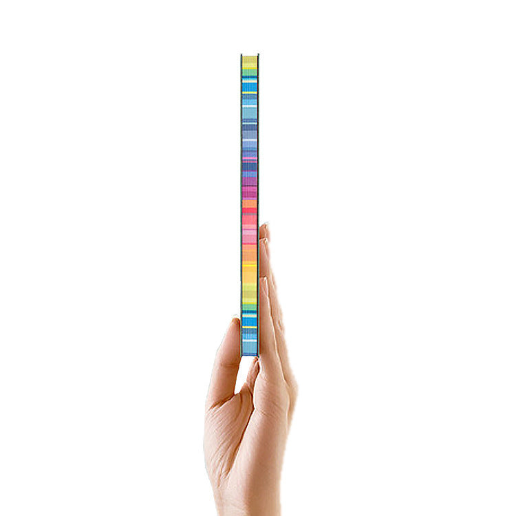 A5 Rainbow Edge Notebook with Customizable Cover
