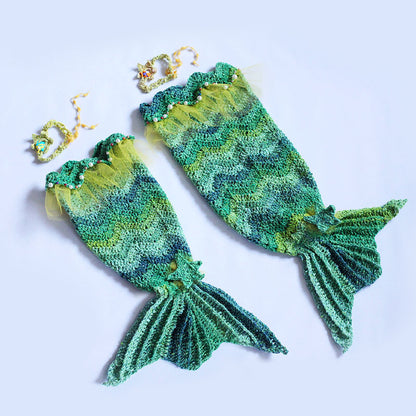 Artist Dyed Colorful Yarn for Crochet Scarf & Hat
