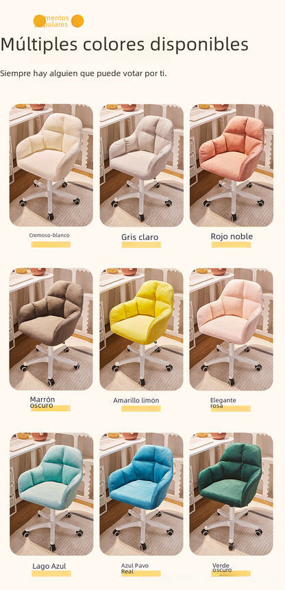 Comfortable Study Chair with Backrest for Home Use