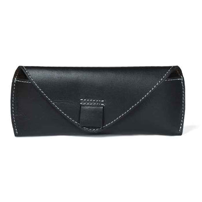 Tan Leather Sunglasses Case