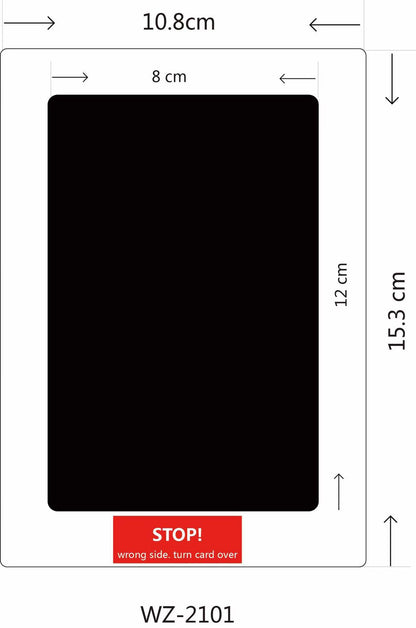 Medium Baby Non-Touch Ink Pad for Clear Imprints