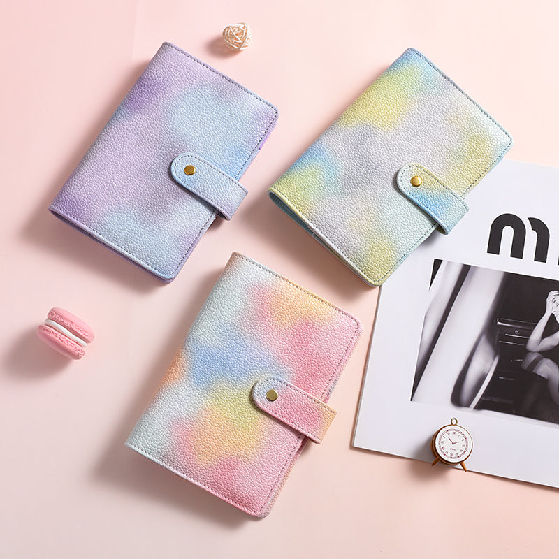 Color Changing Tie Dye Loose-leaf Notebook and Planner
