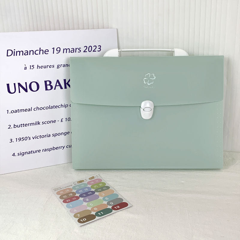 Large Capacity A4 Accordion File Folder for Documents