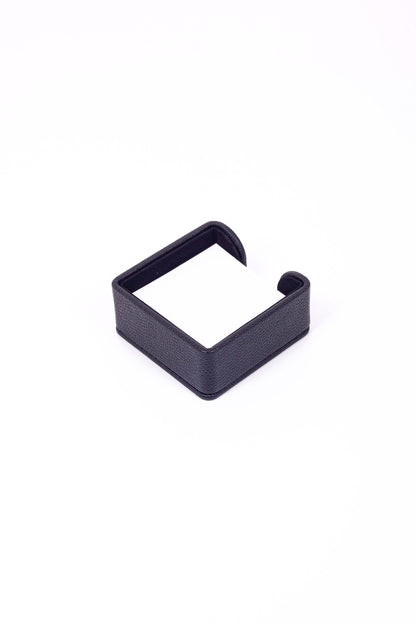 Felix Leather Notepad Black