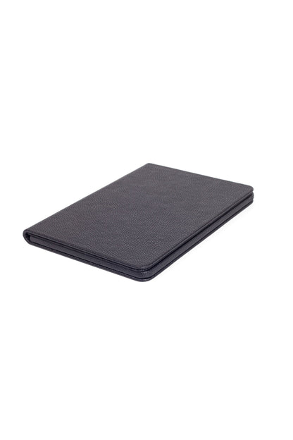 Leather Account Pad Black - Ticket - Account Container