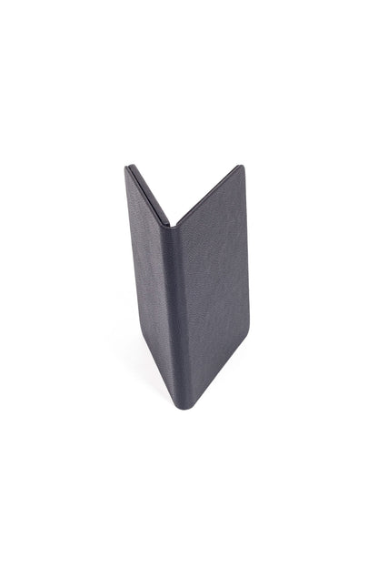 Leather Account Pad Black - Ticket - Account Container