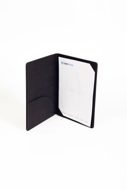 Leather Signature Desk Black - Signature Map - Signature File