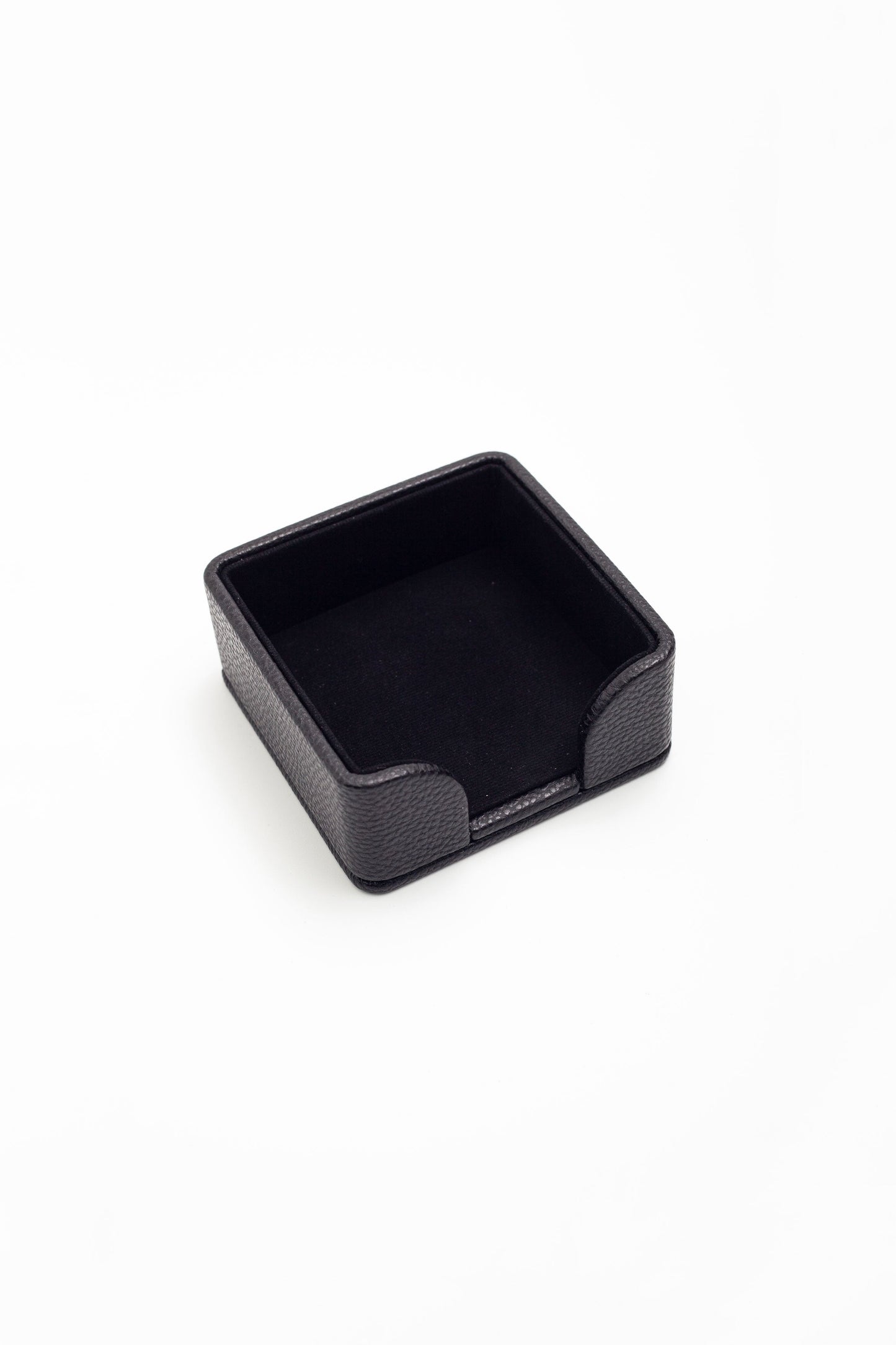 Felix Leather Note Holder Black 3.9x3.9inc