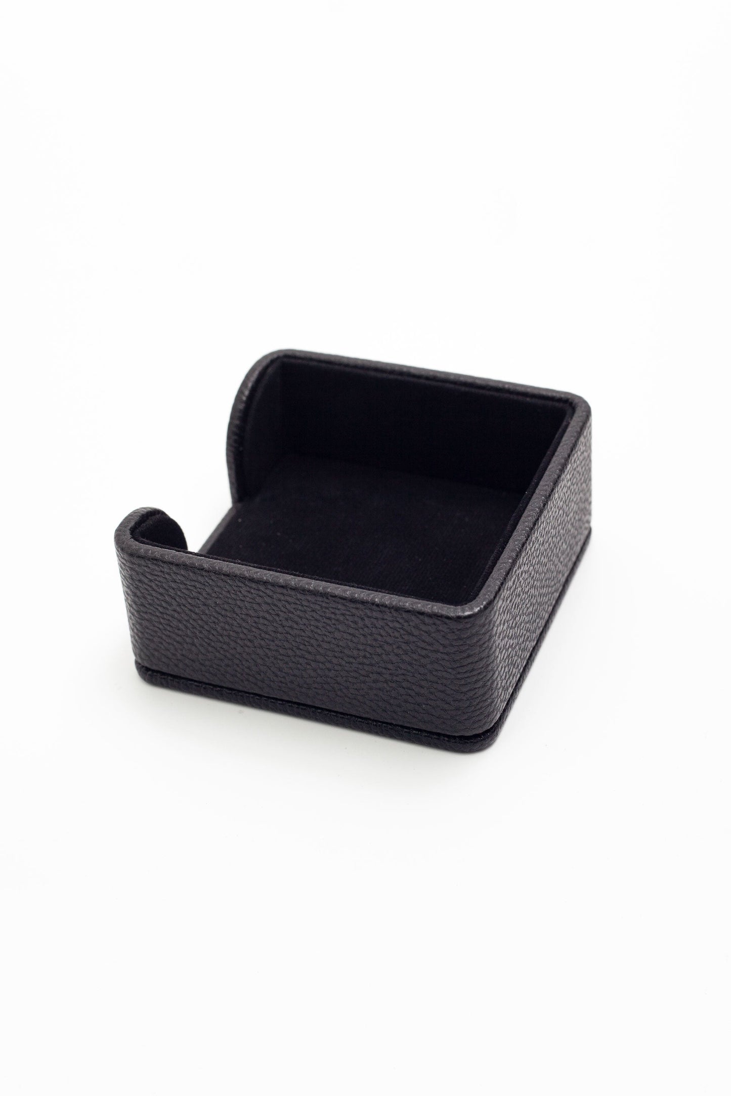 Felix Leather Note Holder Black 3.9x3.9inc
