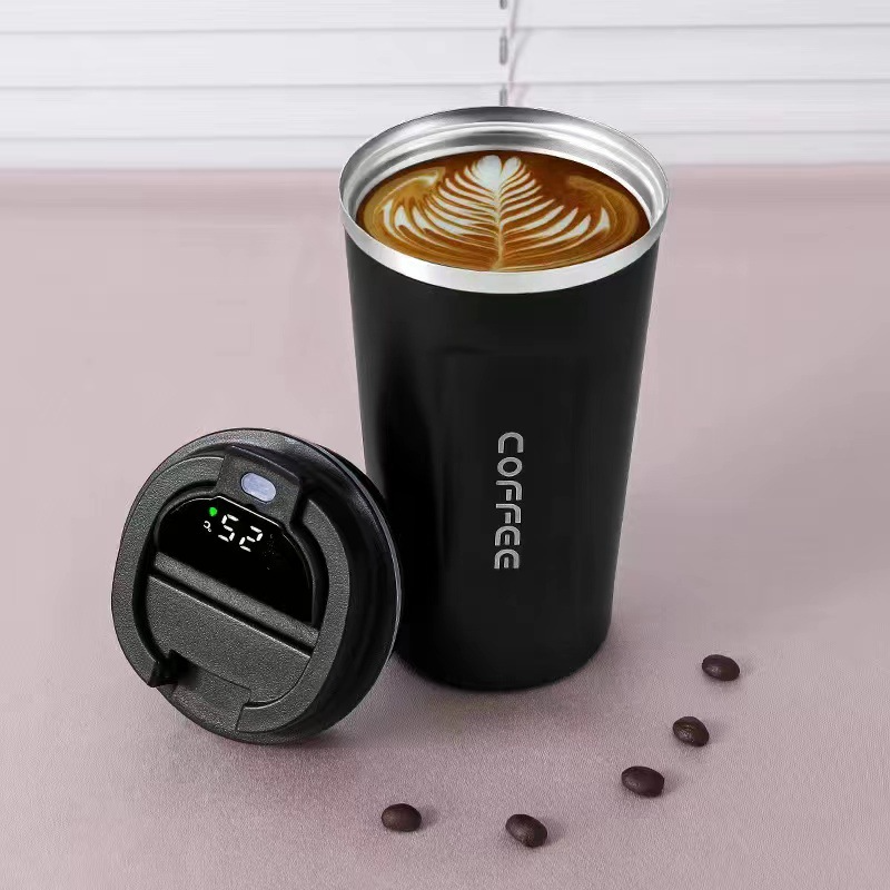 Smart Temperature Display Insulated Cup