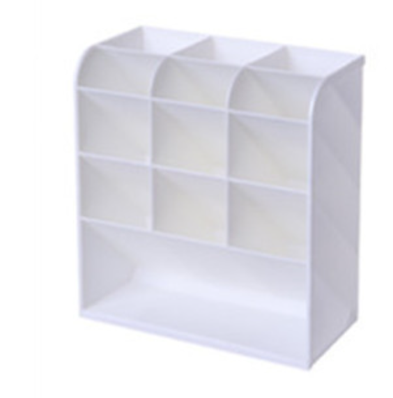 Large Capacity 13-Grid Multi-Functional Pen Holder