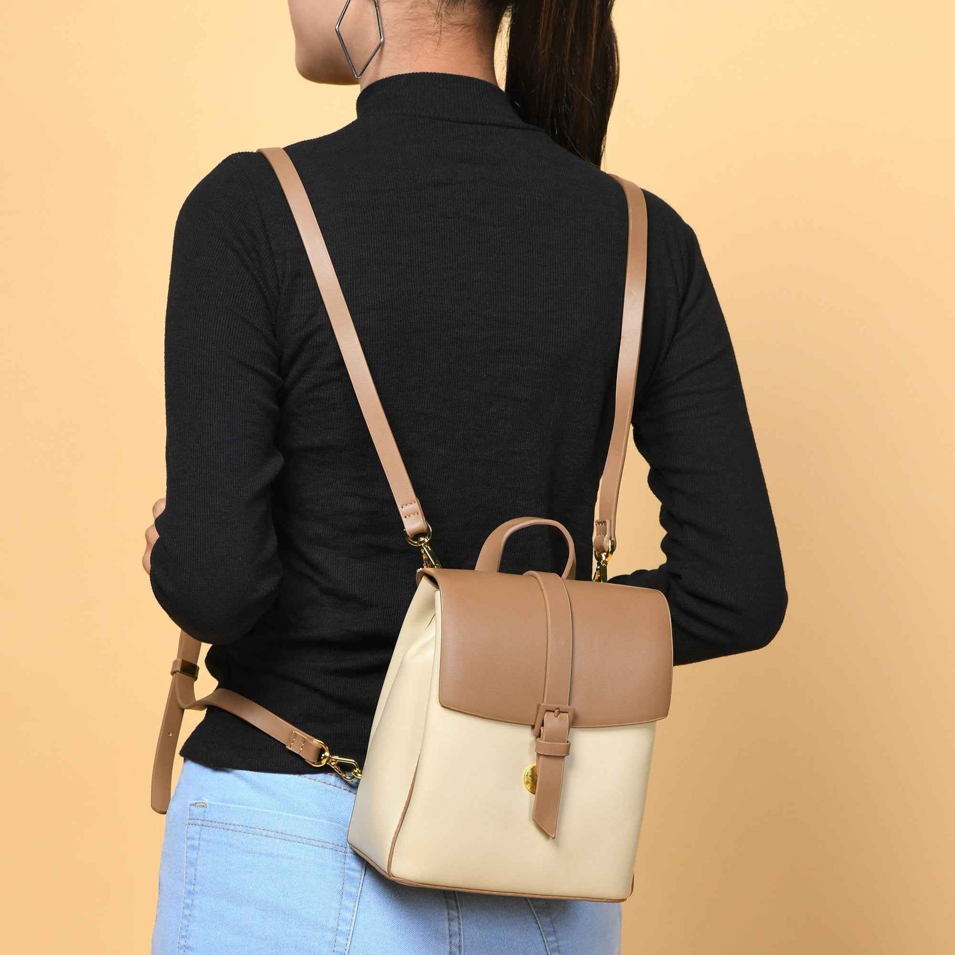 Claire Women's Backpack - Brown