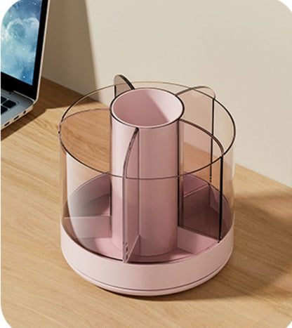 Detachable Rotating Pen Holder for Kids' Desk Storage