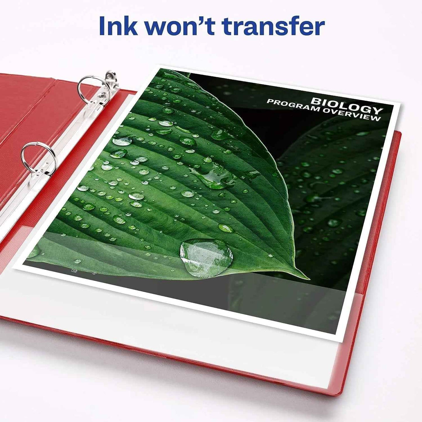 3 Ring Binder- 1" - Red