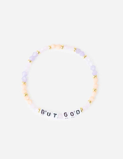 But God Letter Bracelet