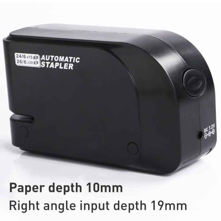 Electric Induction Stapler Automatic Portable Office Bookbinding(Transparent)