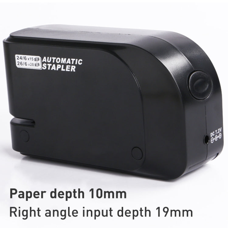 Electric Induction Stapler Automatic Office Bookbinding with 5 Boxes of Staples(Transparent)