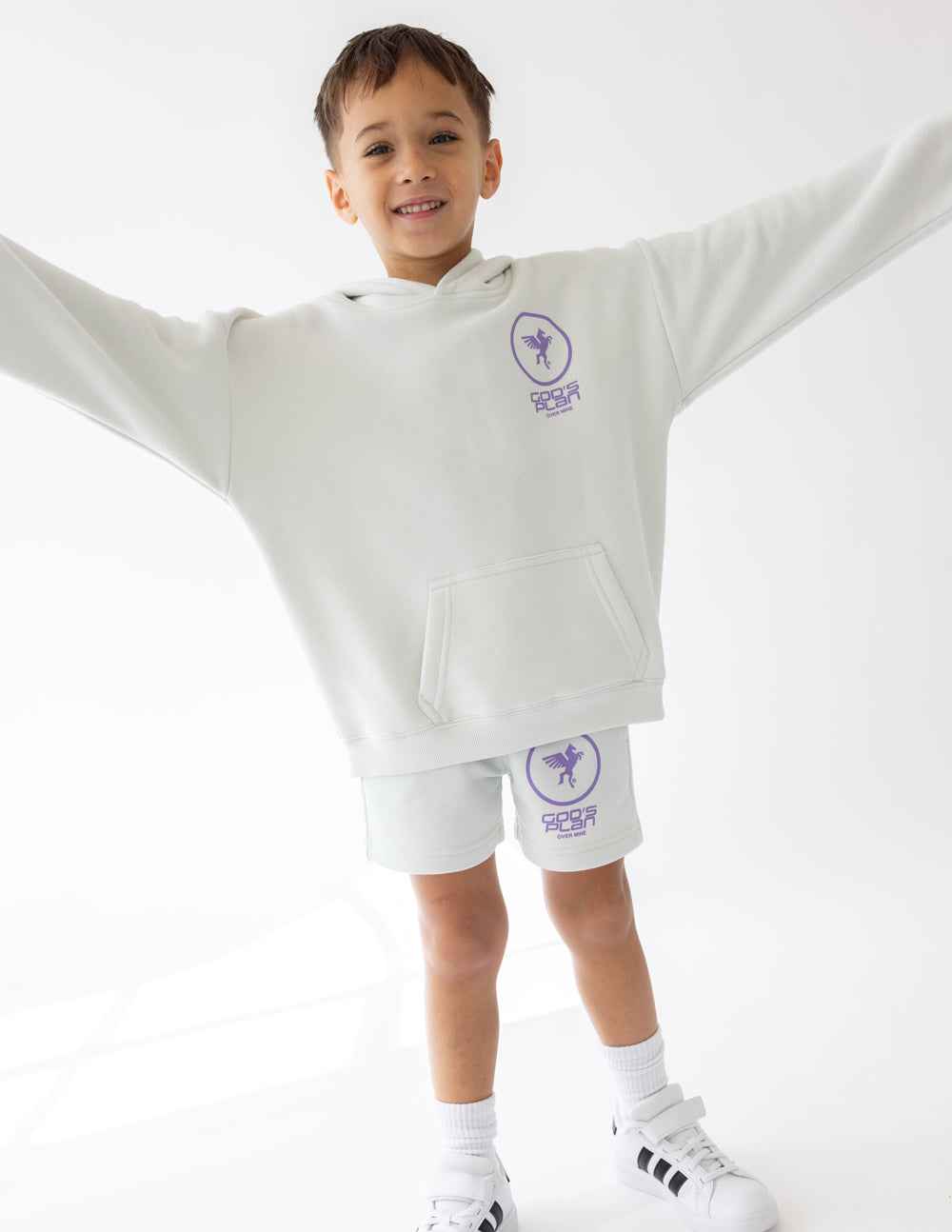 God's Plan Racing Kids Hoodie