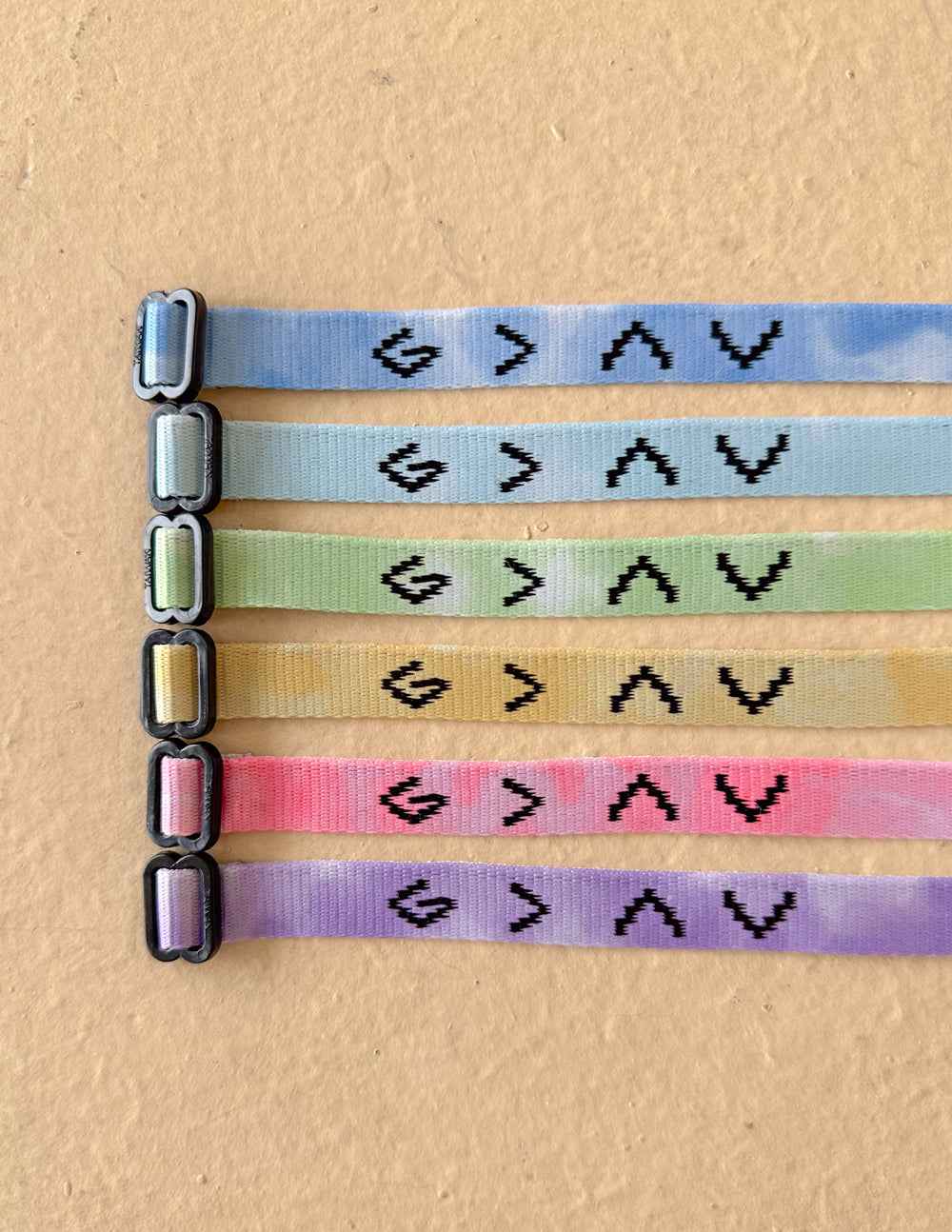 Highs and Lows Tie-Dye Bracelet Pack