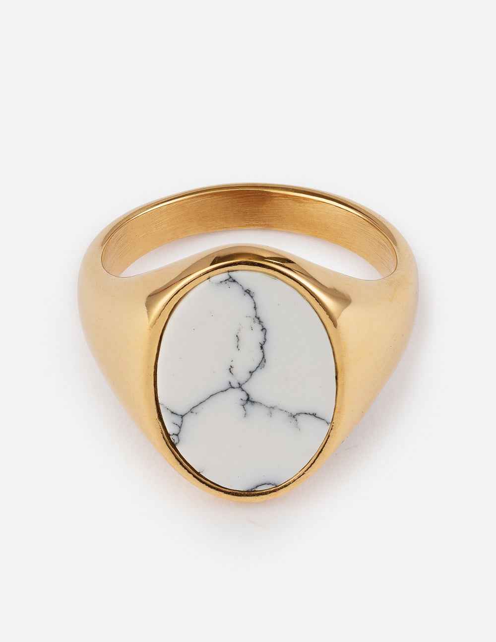 Howlite Stone Ring