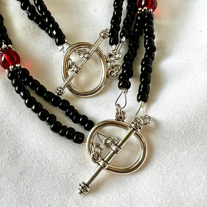 Crimson Night Jewelry Set