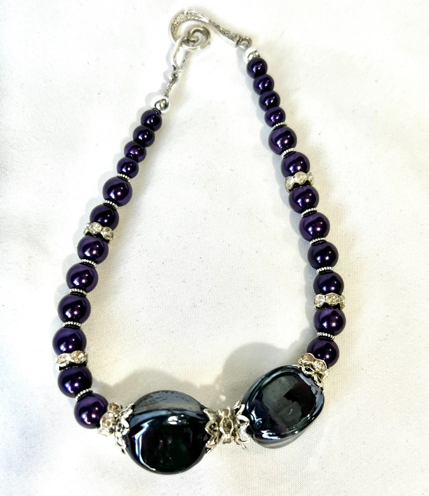 Purple Amethyst Chunky Jewelry Set