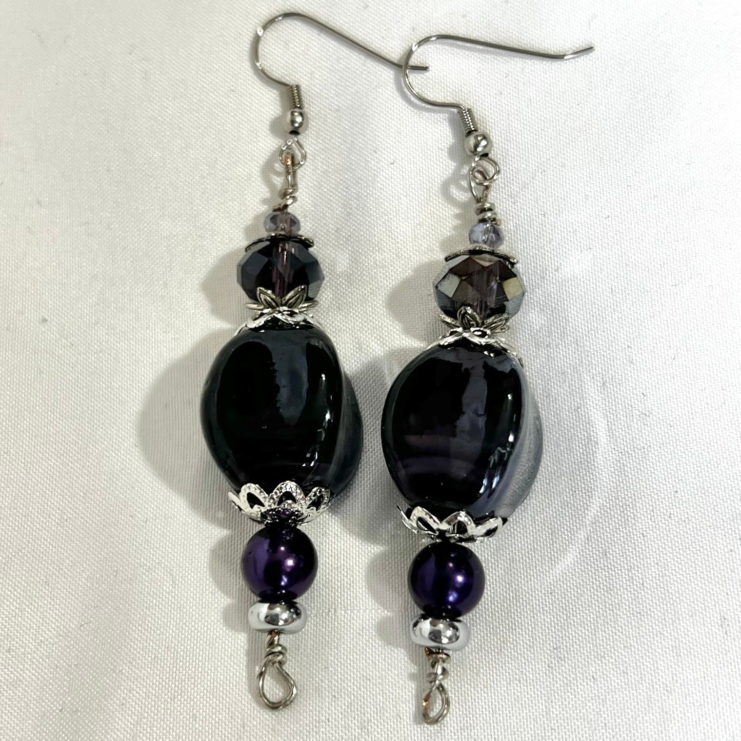 Purple Amethyst Chunky Jewelry Set