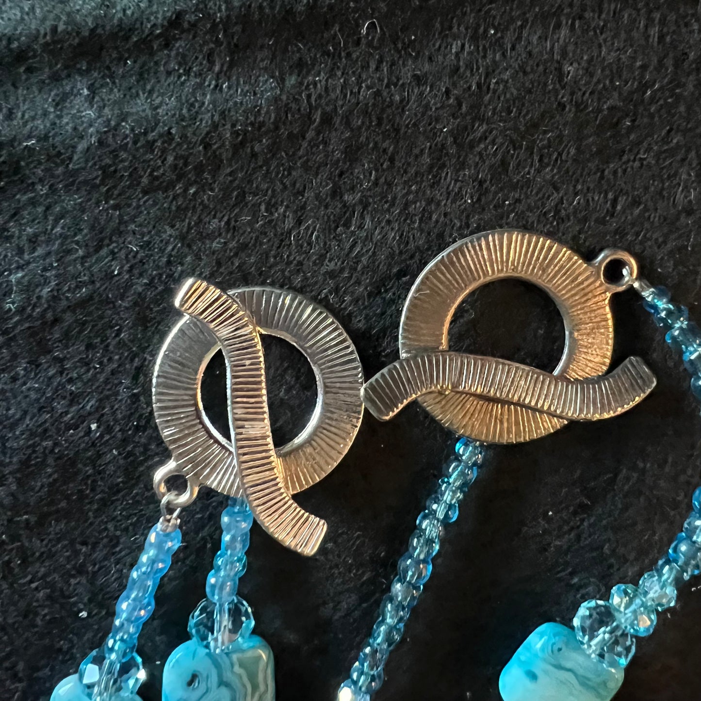 Bohemian Turquoise & Agate Statement Set