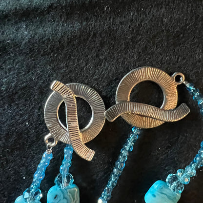 Bohemian Turquoise & Agate Statement Set
