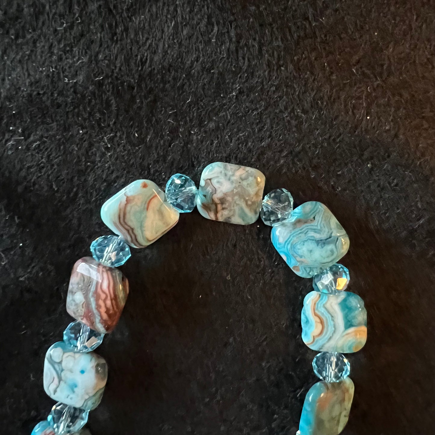 Bohemian Turquoise & Agate Statement Set